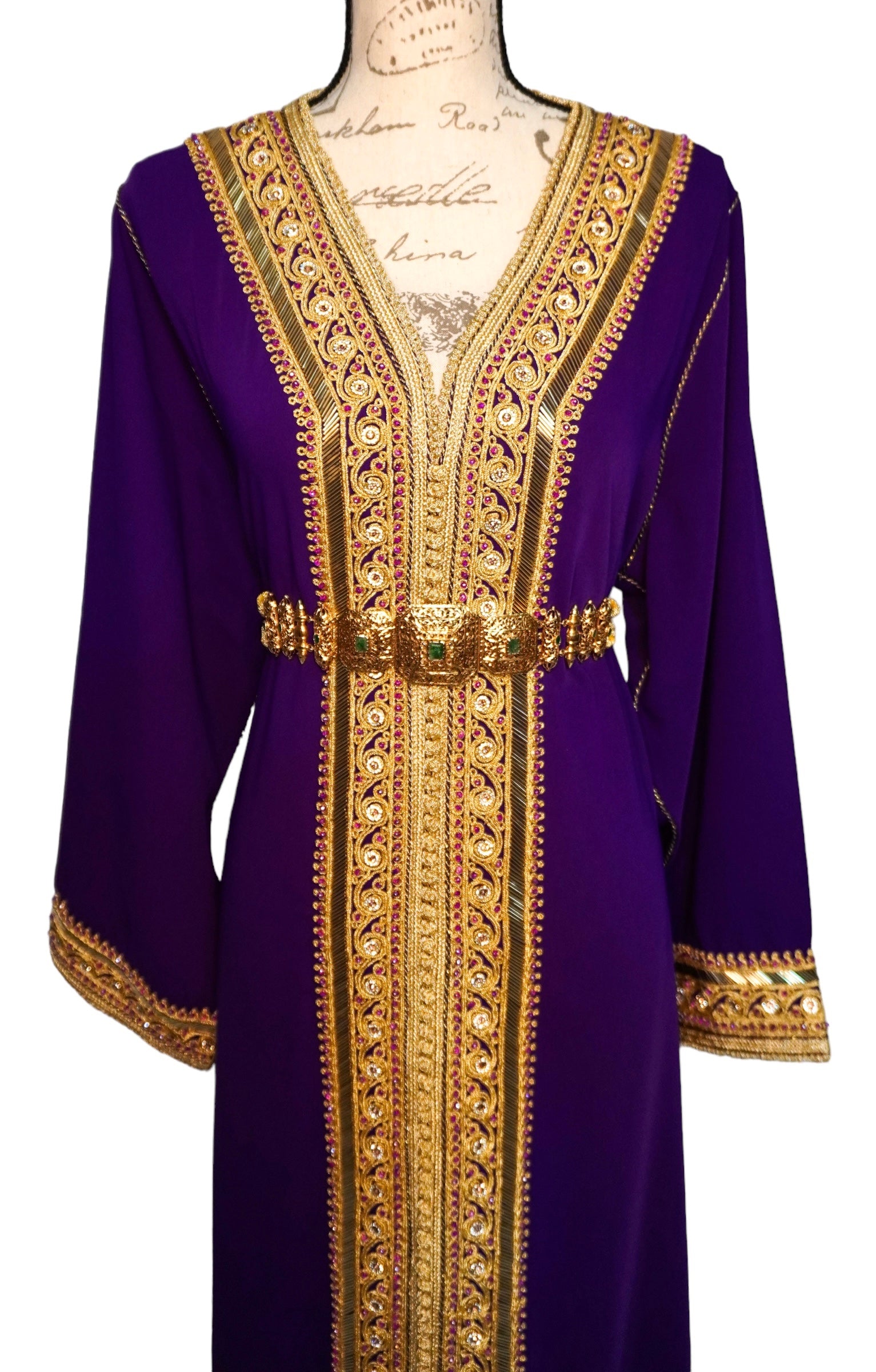 Royal Purple Caftan