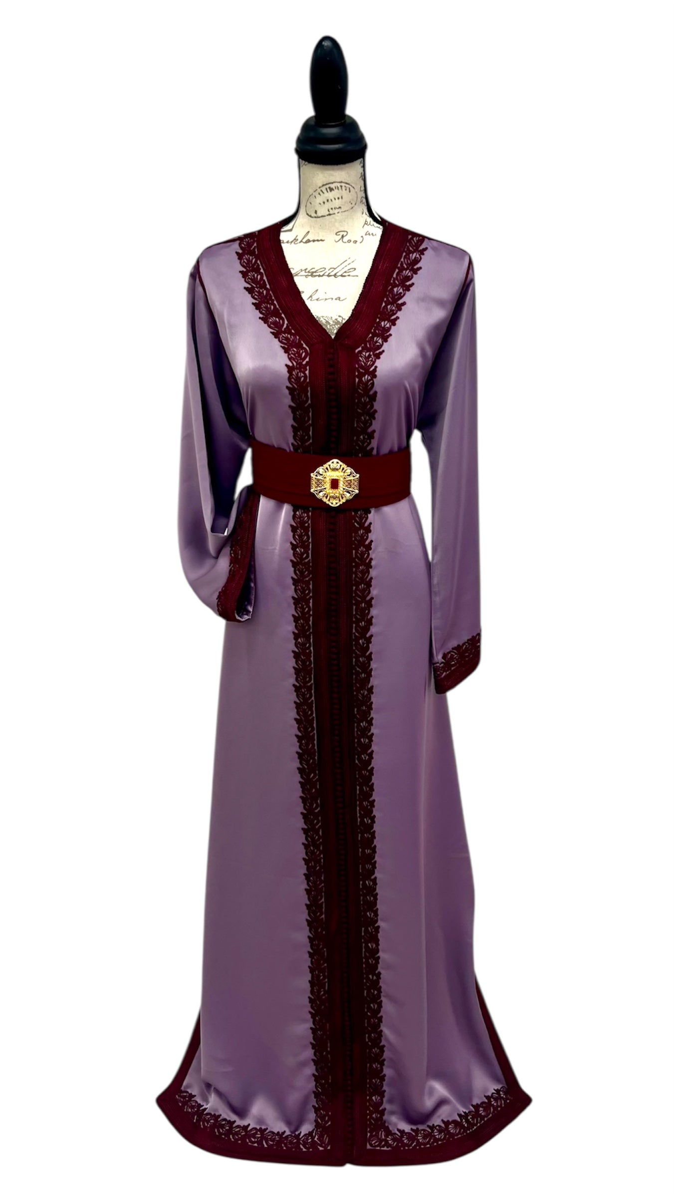 Two Looks in One - Abstract Caftan Look
