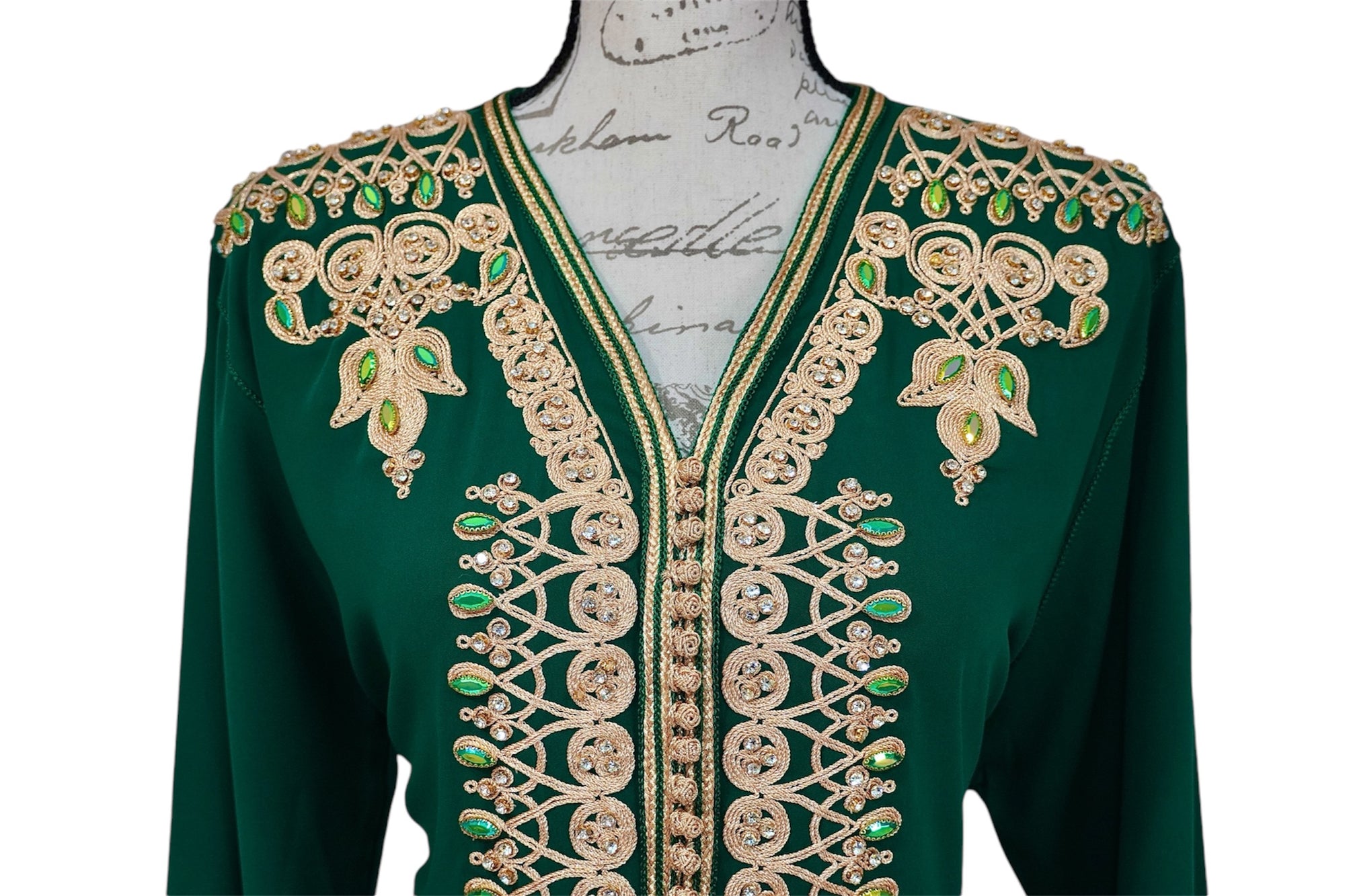 Gemstone Green Caftan