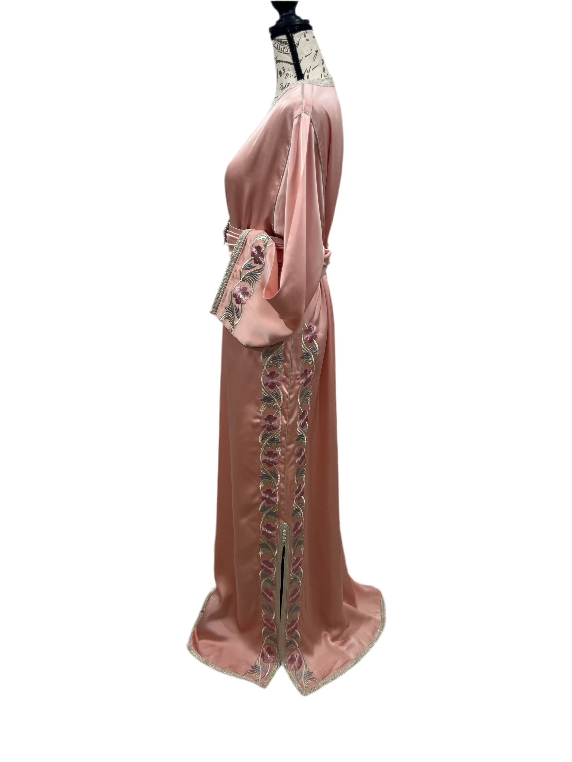 Two Looks in One- Pink
 Tulle Caftan