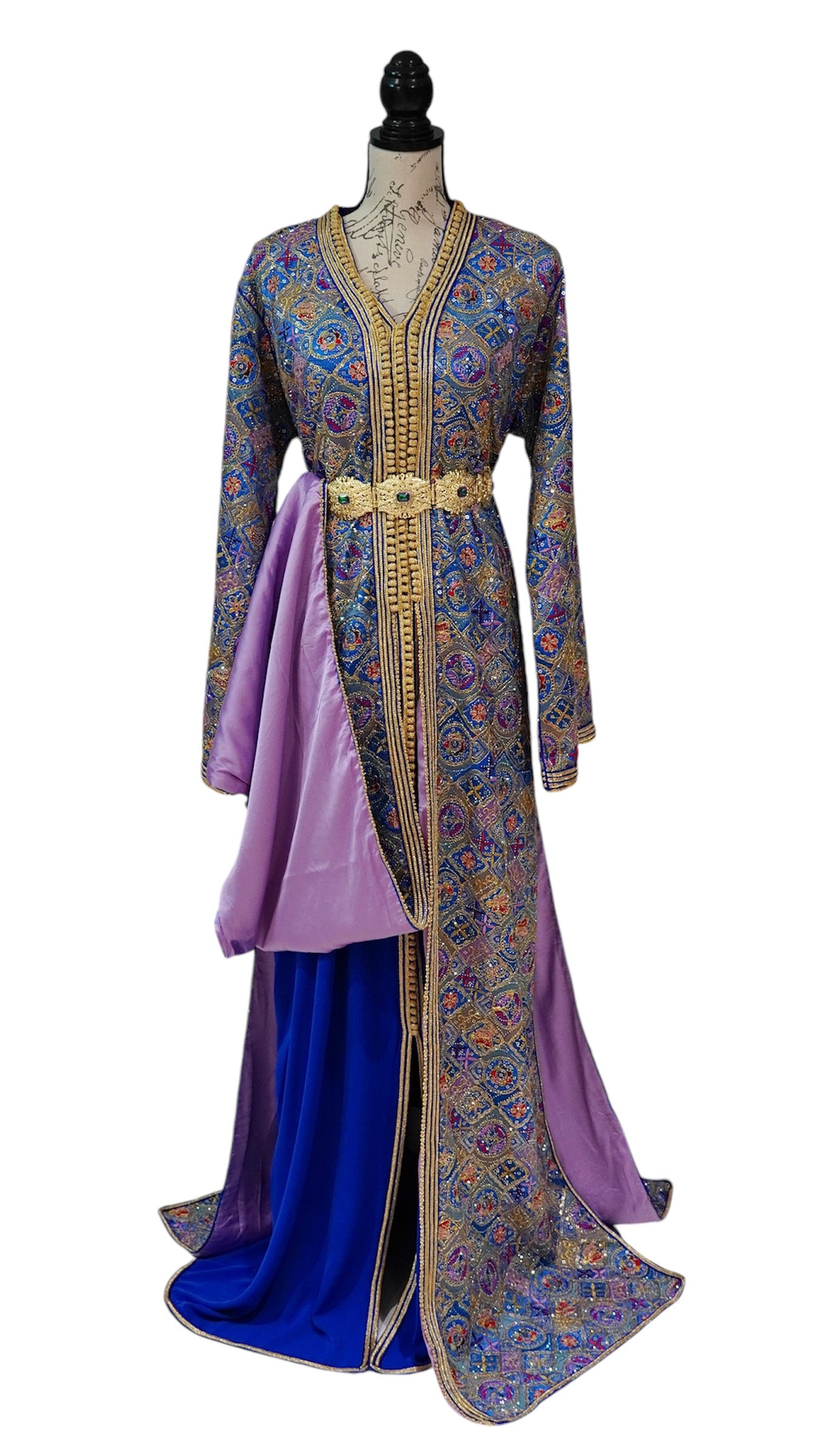 formal kaftan dresses Luxury Beaded Moroccan Dress for Women FineLook evening events Kaftan Gemy Maalouf