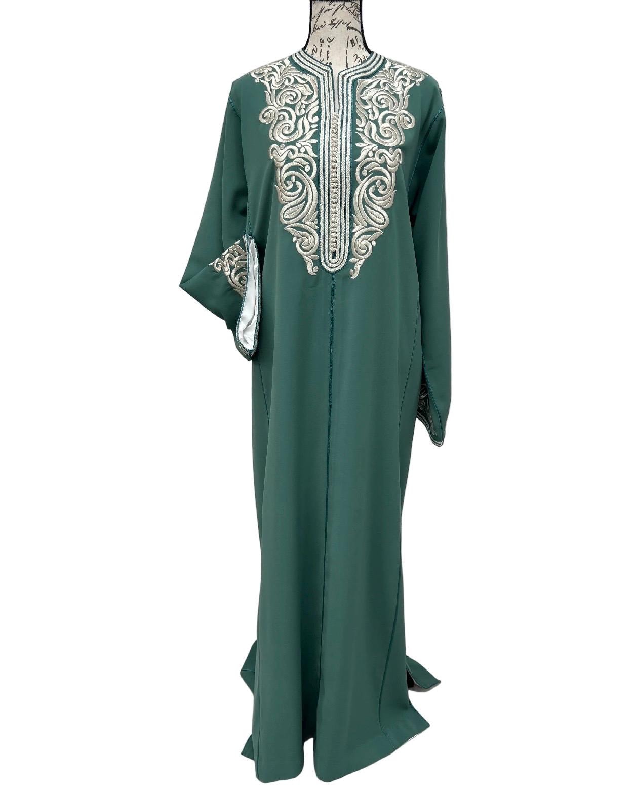 Moroccan Caftan – Embroidered Traditional Formal Engagement